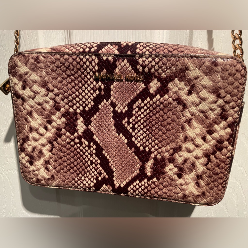 Michael Kors Crossbody Snakeskin Bag